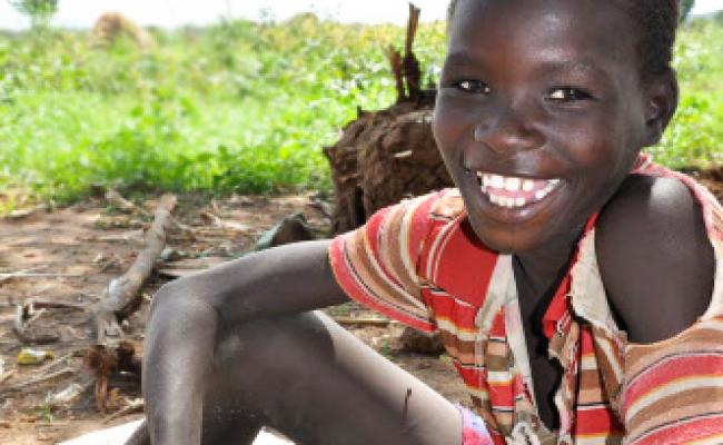 Lokaale, one of the local children in Turkana County